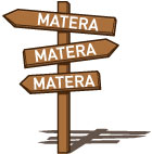 cartello matera grafico